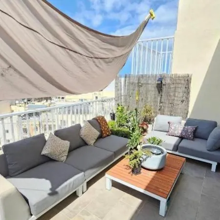 Sole Di Malta Panoramic View Penthouse Quarto em Acomodações Particulares *